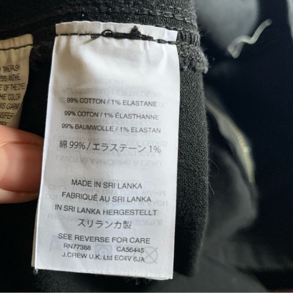 Madewell Denim Utility Zip A Line Skirt in Black Frost Size 24 - Picture 7 of 11